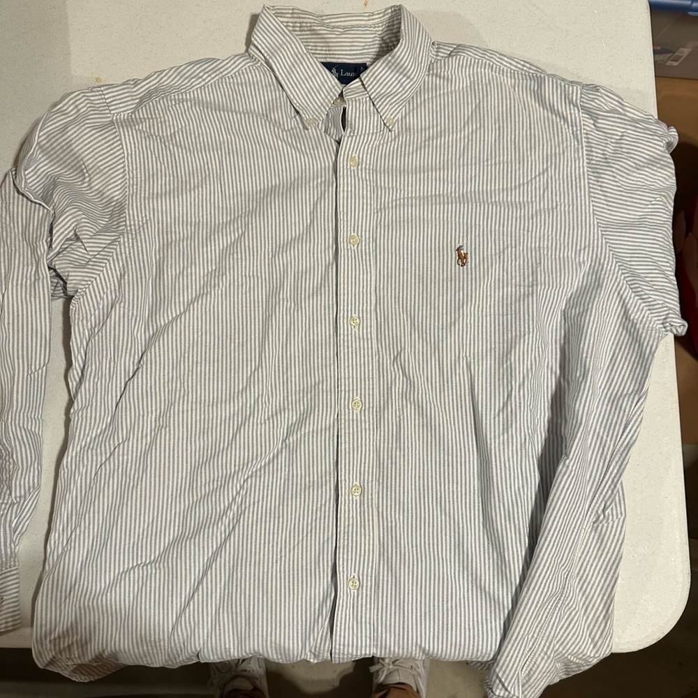 Mens Polo Ralph Lauren Button Down Short Size 17
